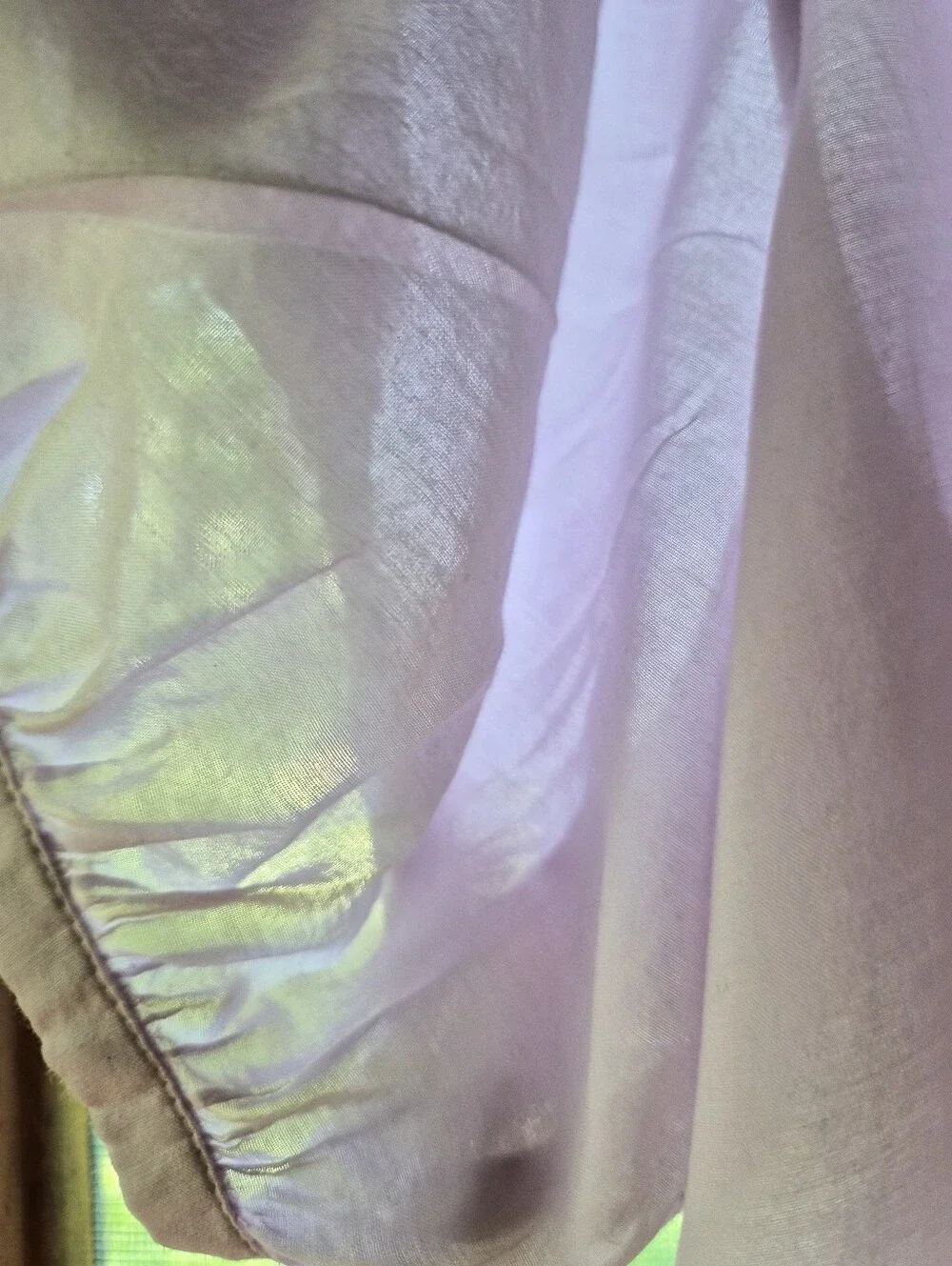DÔEN June Blouse in Blush Pink Cotton  XXL Puff Sleeve Romantic